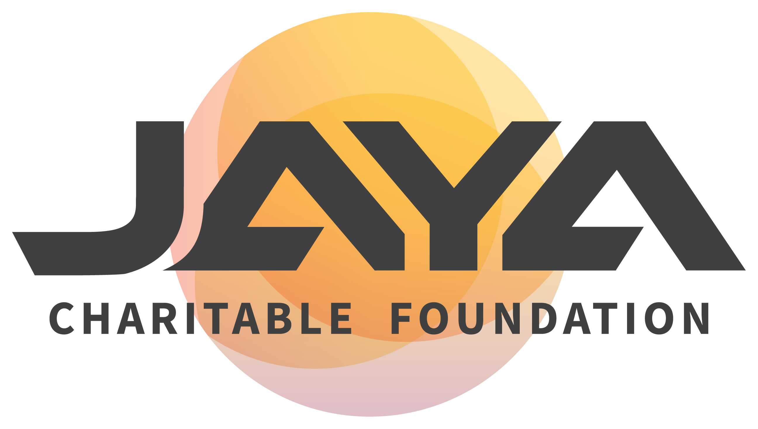 Jaya Charitable Foundation Logo with Gray Text